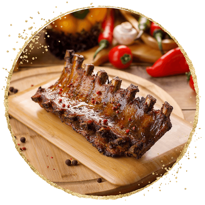 Costite de porc in bere